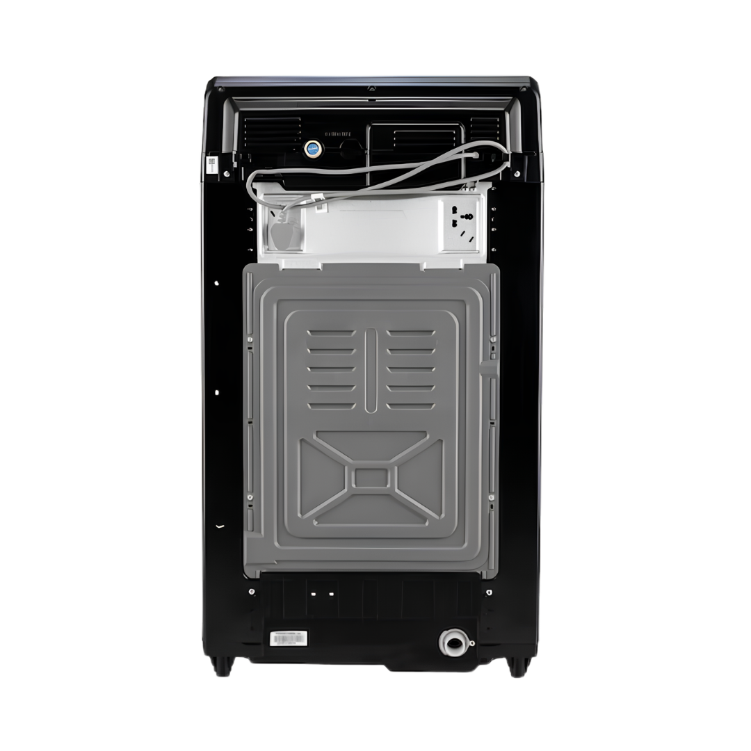 LG TX310NWO Fully Automatic Top Load Washing Machine 10 Kg - Onxy Black_Back View
