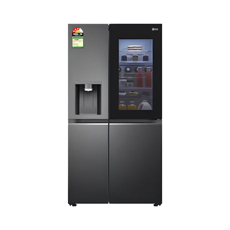 LG X257AMC3 Side by Side Refrigerator 630 L - Matte Black_2