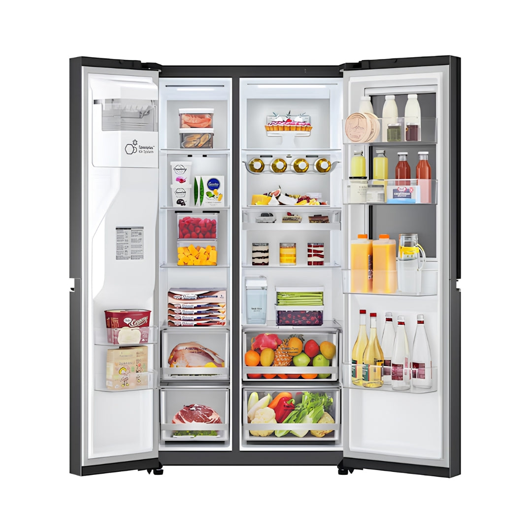LG X257AMC3 Side by Side Refrigerator 630 L - Matte Black_6
