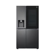 LG X257AMC3 Side by Side Refrigerator 630 L - Matte Black_Front View