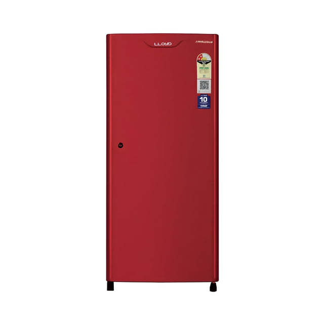 LLOYD FRIDGE 178 LTR ROYAL RED 2 STAR - Front View - 1