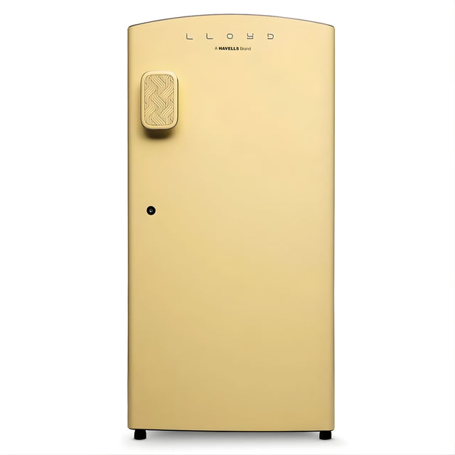 LLOYD GLDF215SPYT4LC 195 L 5 Star Direct Cool Single-Door Refrigerator – Pastel Yellow Finish_1