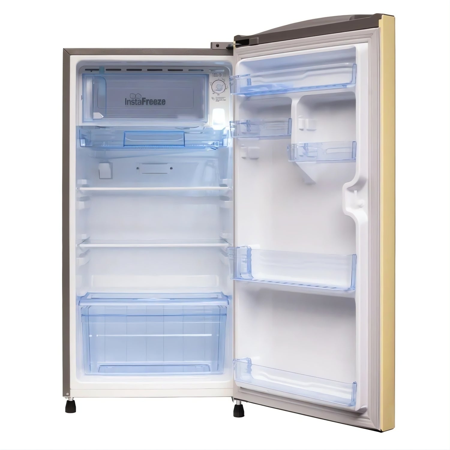 LLOYD GLDF215SPYT4LC 195 L 5 Star Direct Cool Single-Door Refrigerator – Pastel Yellow Finish_6