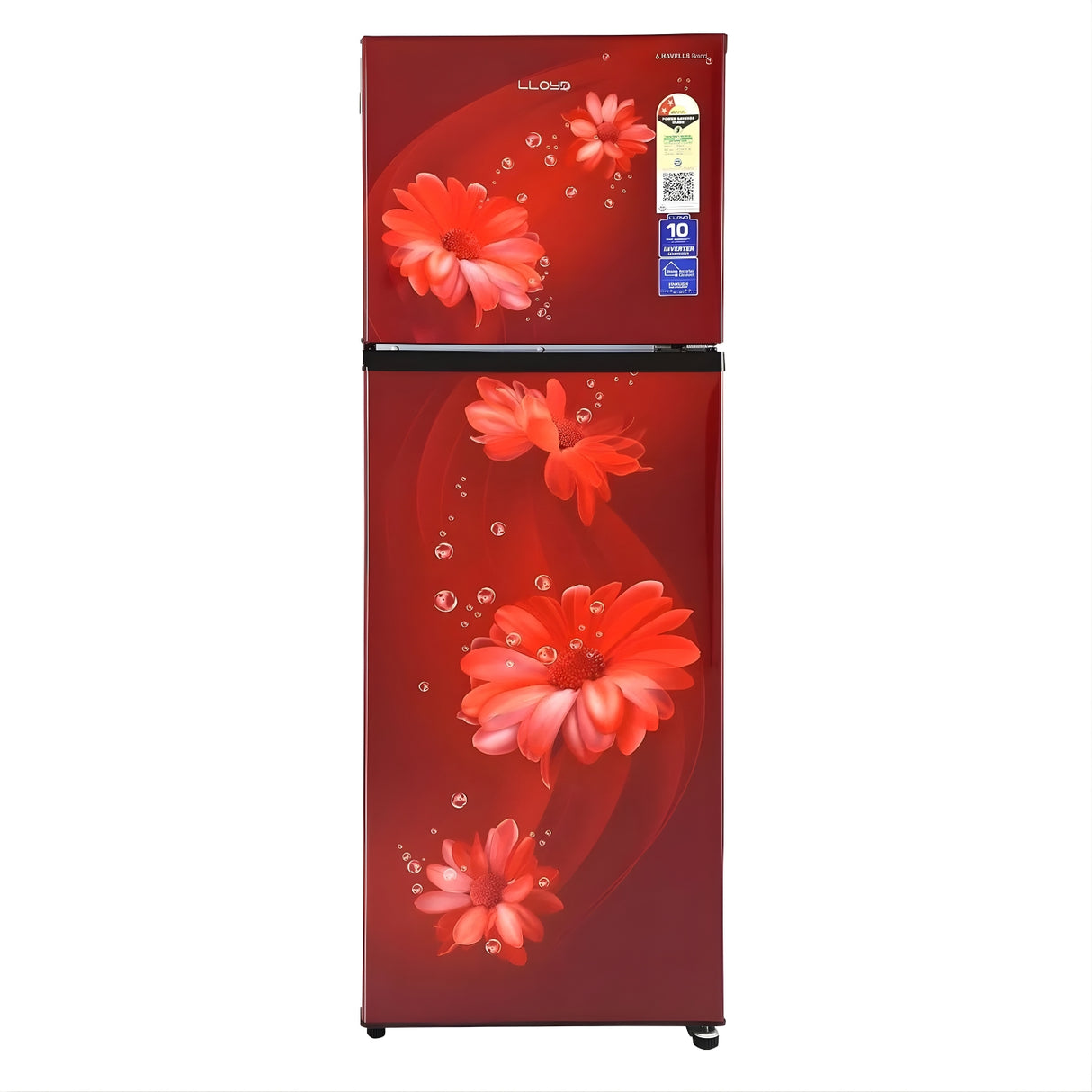 LLOYD  GLFF272ADWT1GC  2 Star 240 L Frost‑Free Double Door Refrigerator – Daisy Wine_1