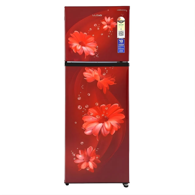 LLOYD  GLFF272ADWT1GC  2 Star 240 L Frost‑Free Double Door Refrigerator – Daisy Wine_1