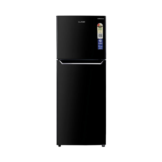 LLOYD GLFF342AC1GC Double Door Refrigerator 310 L - Metallic Black_Front View