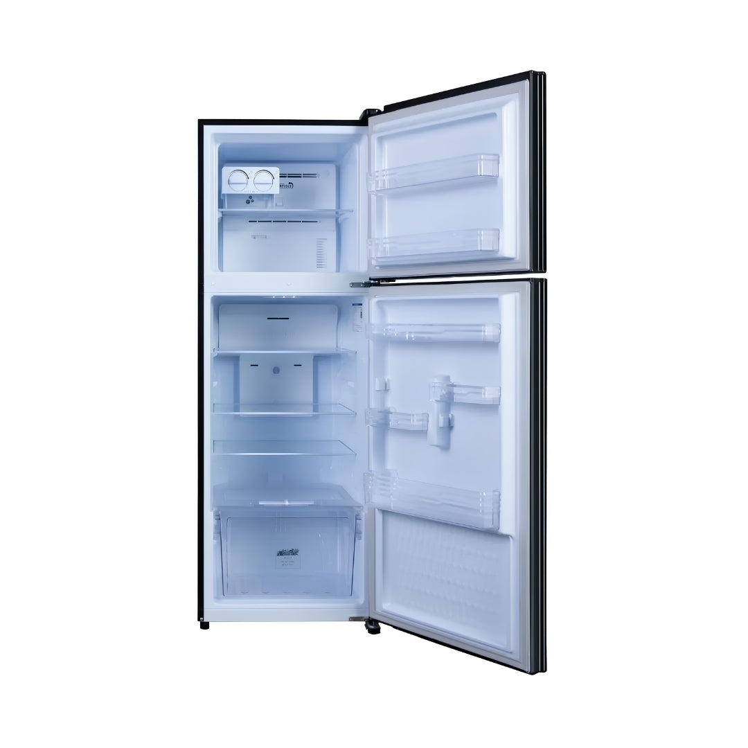 LLOYD GLFF342AC1GC Double Door Refrigerator 310 L - Metallic Black_Open Full View