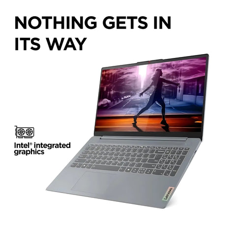 Lenovo Laptop IP3 83ER00MCIN - i5 12th Gen 16GB RAM 512GB SSD Win11 MS Office 2021 Artic Grey