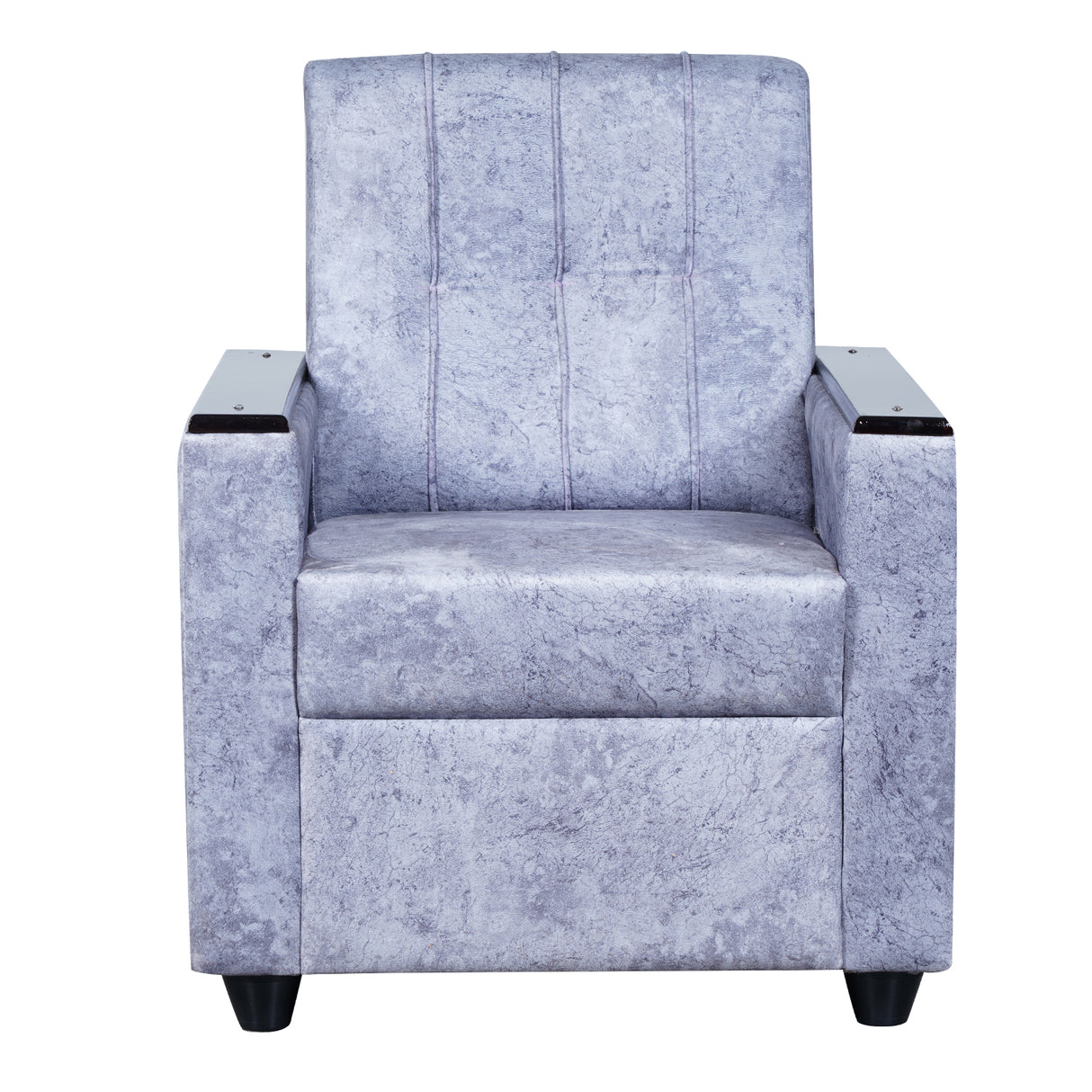 Likasi Fabric Sofa Set (3+1+1-Seater) - Light Grey
