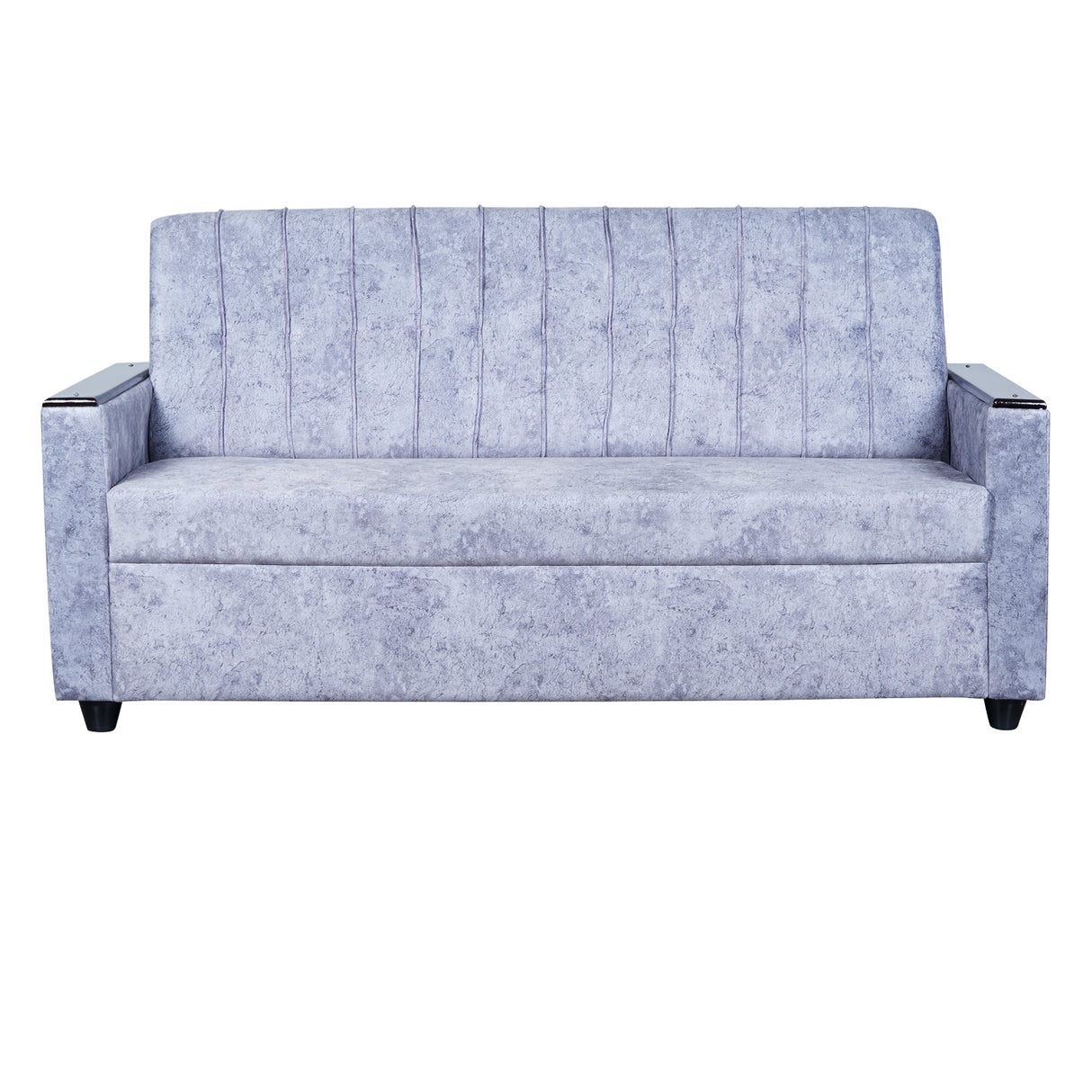 Likasi Fabric Sofa Set (3+1+1-Seater) - Light Grey