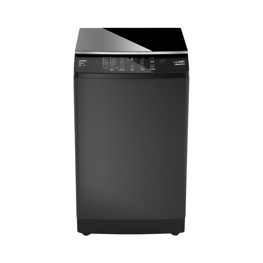 Lloyd805L50EBFullyAutomaticTopLoadWashingMachine8Kg-Black_FrontView_1