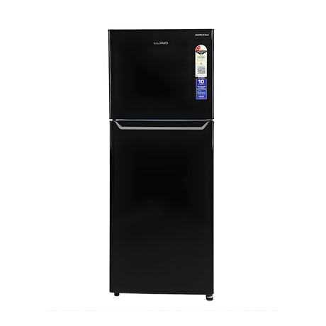 LloydGLFF312AMBC1GC280L2-StarFrost-FreeConvertibleDoubleDoorRefrigerator_MetallicBlack_FrontView