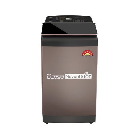 LloydGLWT855N12CBFullyAutomaticTopLoadWashingMachine8.5Kg-CopperBlush_FrontView_1