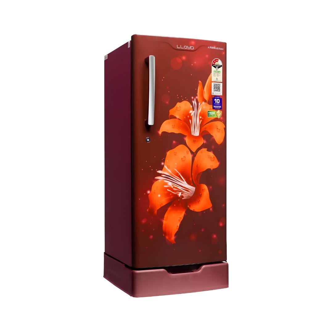 Lloyd GLDC203SS2LC Single Door Refrigerator 188 L – Lilly Wine_2