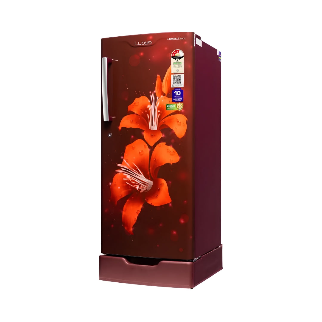 Lloyd GLDC203SS2LC Single Door Refrigerator 188 L – Lilly Wine_3