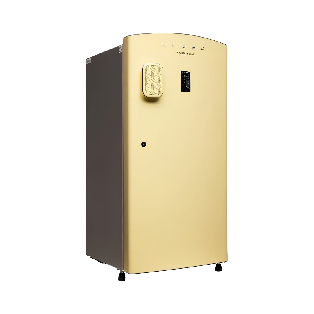 Lloyd GLDF244SA4LC Single Door Refrigerator 216 L - Pastel Yellow_2