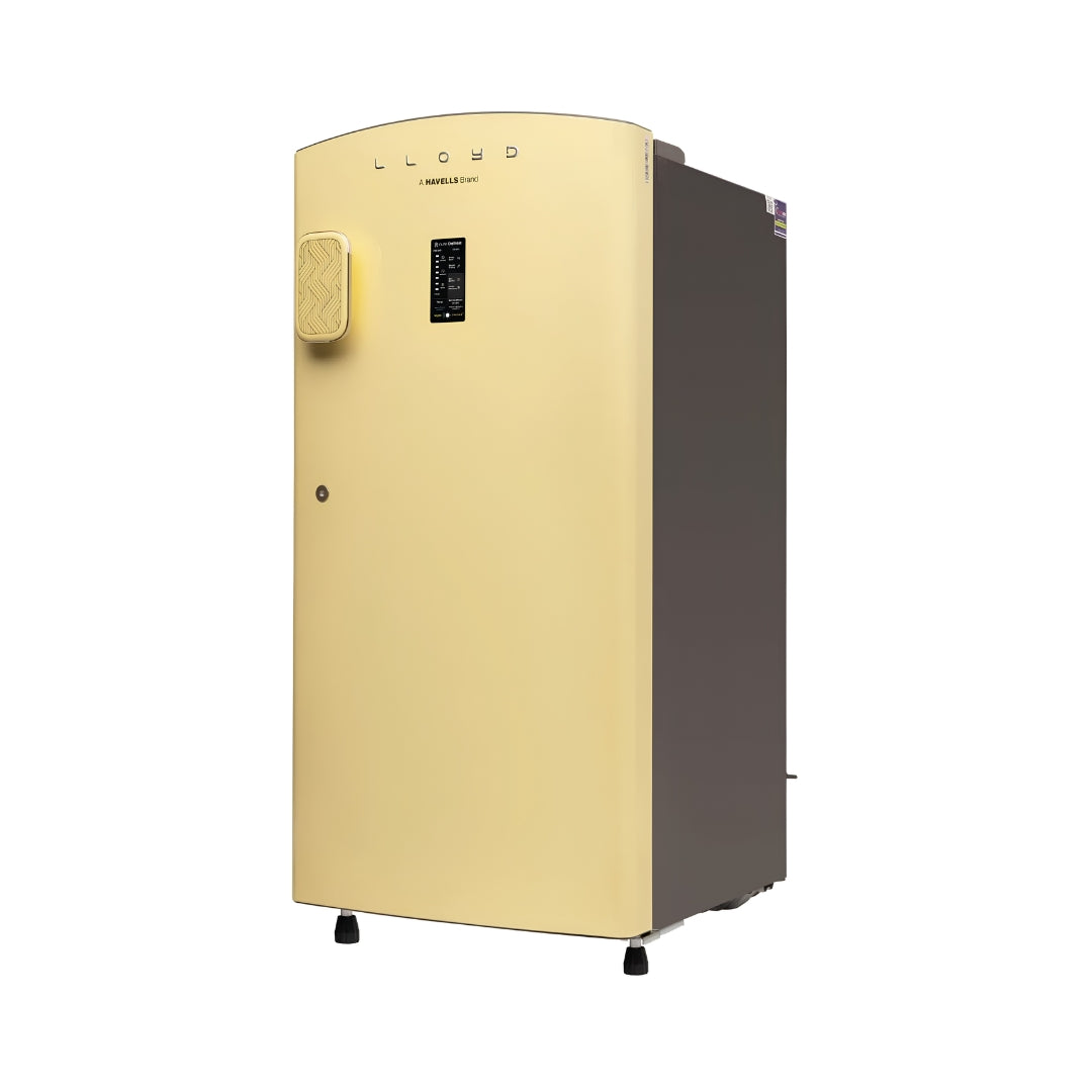 Lloyd GLDF244SA4LC Single Door Refrigerator 216 L - Pastel Yellow_3