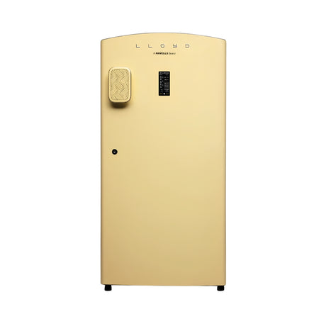 Lloyd GLDF244SA4LC Single Door Refrigerator 216 L - Pastel Yellow_Front View