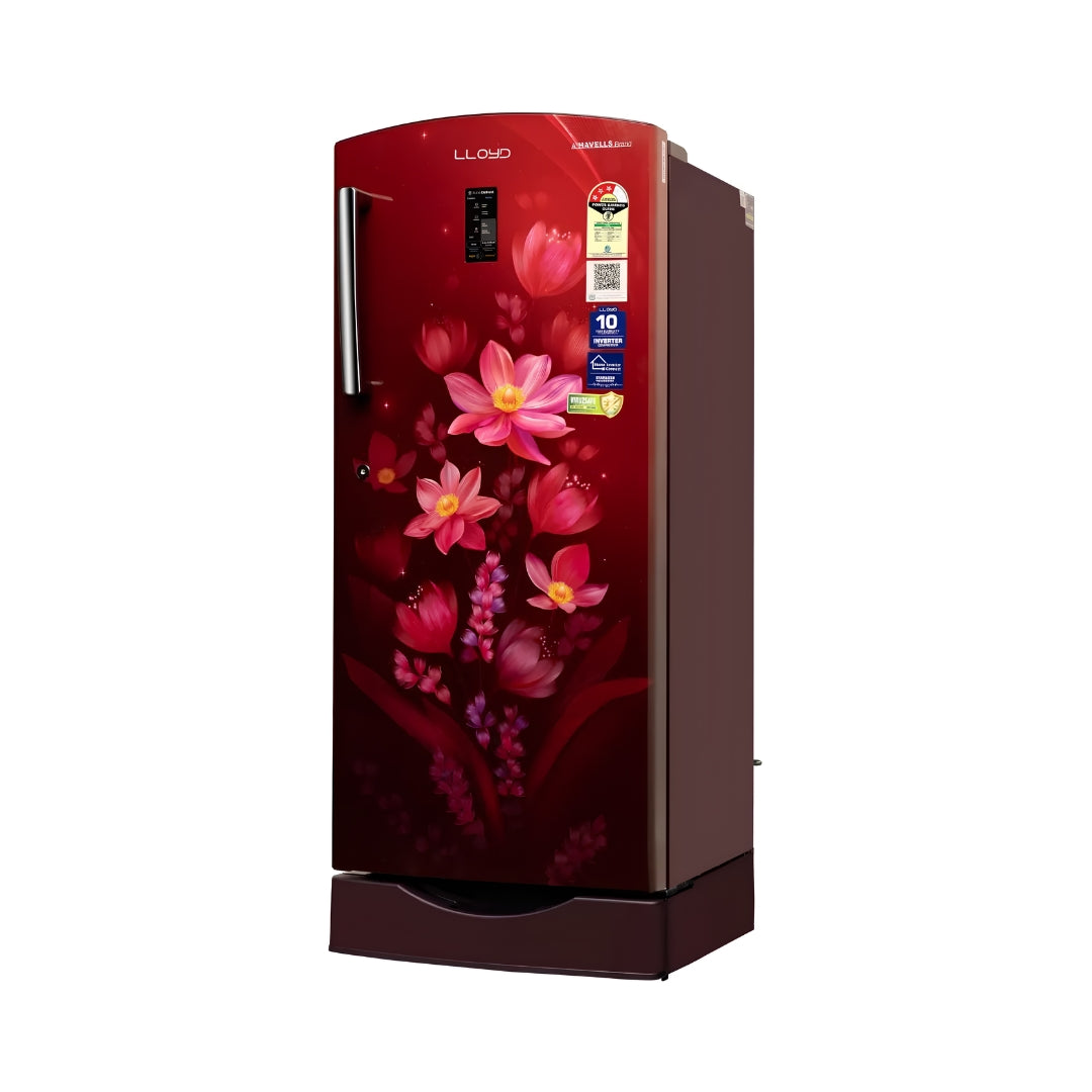 Lloyd GLDF273SB2LC Single Door Refrigerator 240 L – Ornate Wine_3
