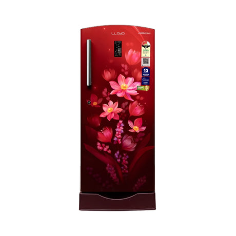 Lloyd GLDF273SB2LC Single Door Refrigerator 240 L – Ornate Wine_Front View