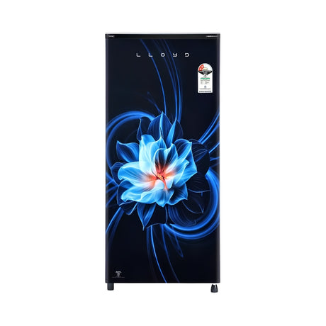 Lloyd GLDG202AGSCF Single Door Refrigerator 185 L - Glass Swirl_Front View