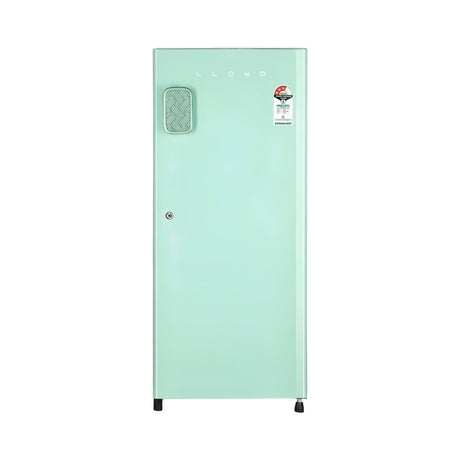 Lloyd GLDG203APGCF Single Door Refrigerator 185 L - Pastel Green_Front View