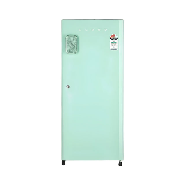 Lloyd GLDG203APGCF Single Door Refrigerator 185 L - Pastel Green_Front View