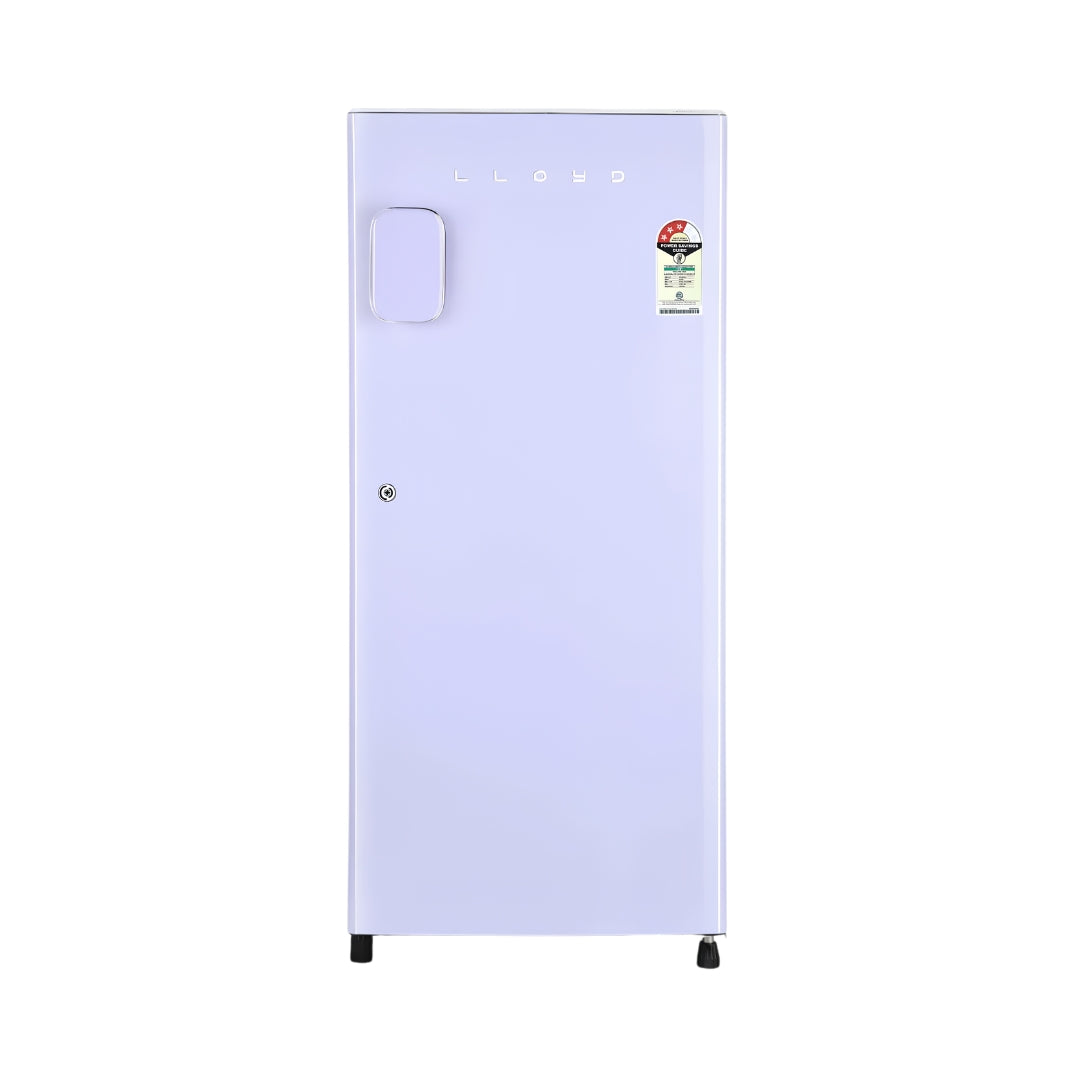 Lloyd GLDG203APLCF Single Door Refrigerator 185 L - Pastel Lavender_Front View