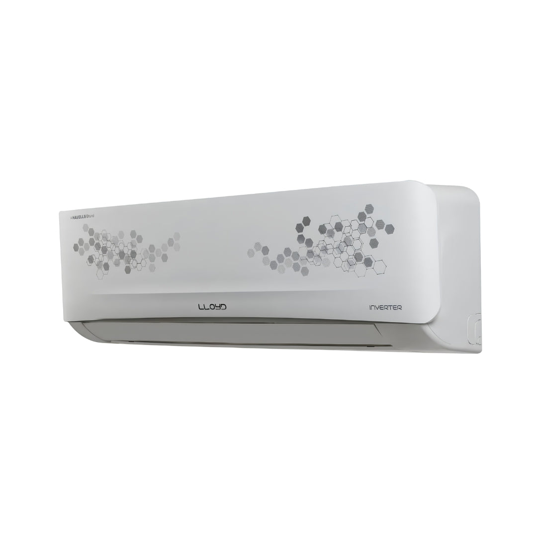 Lloyd GLS12I3ASAHC Split Air Conditioner 1 ton - White _Left View
