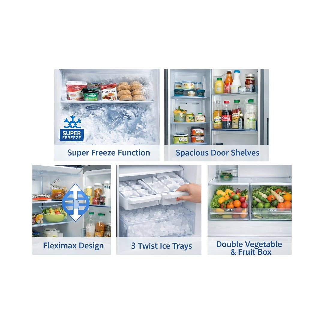 Lloyd GLSF590EBHM1GC Side by Side Refrigerator 562 L - Black Hunch_8