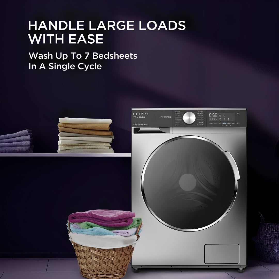 Lloyd GLWF703TSGGB Fully Automatic Front Load Washing Machine 7 Kg - Graphite Black_Feature_7