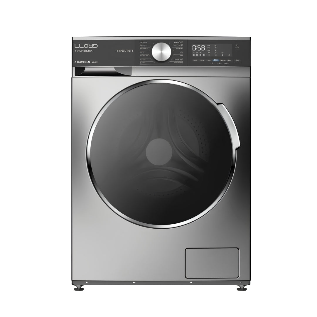 Lloyd GLWF703TSGGB Fully Automatic Front Load Washing Machine 7 Kg - Graphite Black_Front View