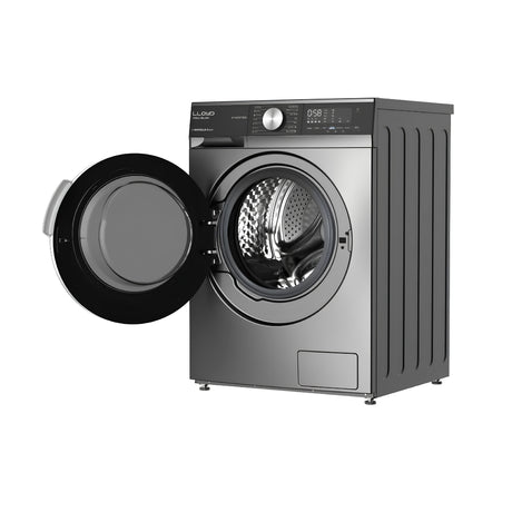 Lloyd GLWF703TSGGB Fully Automatic Front Load Washing Machine 7 Kg - Graphite Black_Left View