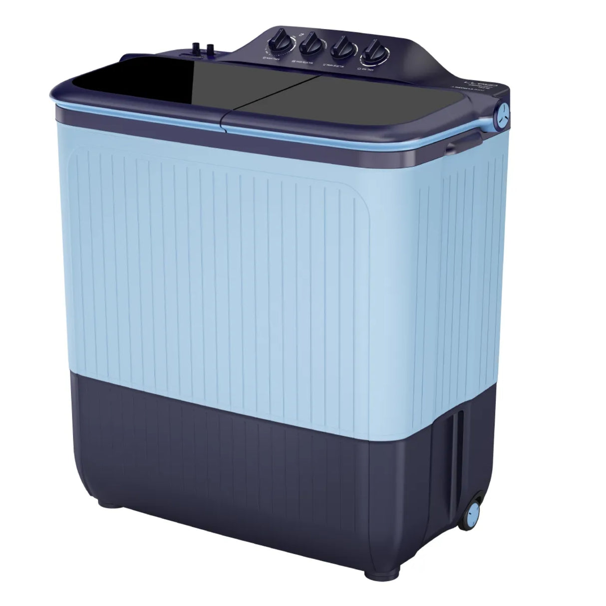 Lloyd GLWS125EPHiB Semi Automatic Top Load Washing Machine 12 kg - Black and Blue_3