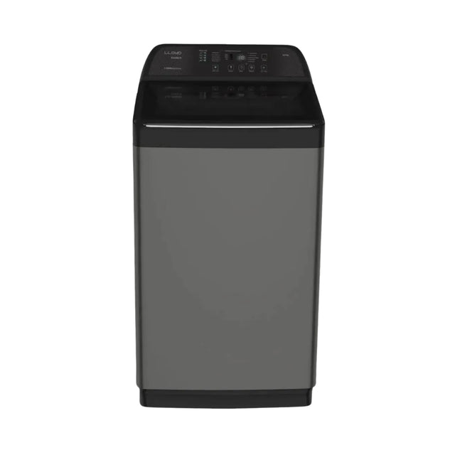 Lloyd GLWT805ESOIG Fully Automatic Top Load Washing Machine 8 Kg - Grey_Front View