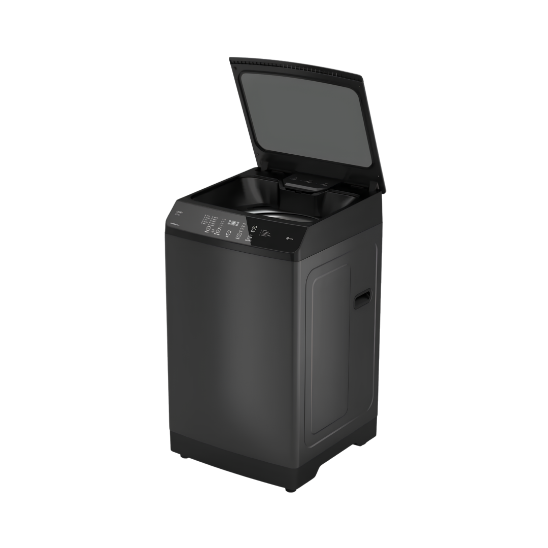 Lloyd GLWT955N40EB Fully Automatic Top Load Washing Machine 9.5 Kg - Black_Open Right View