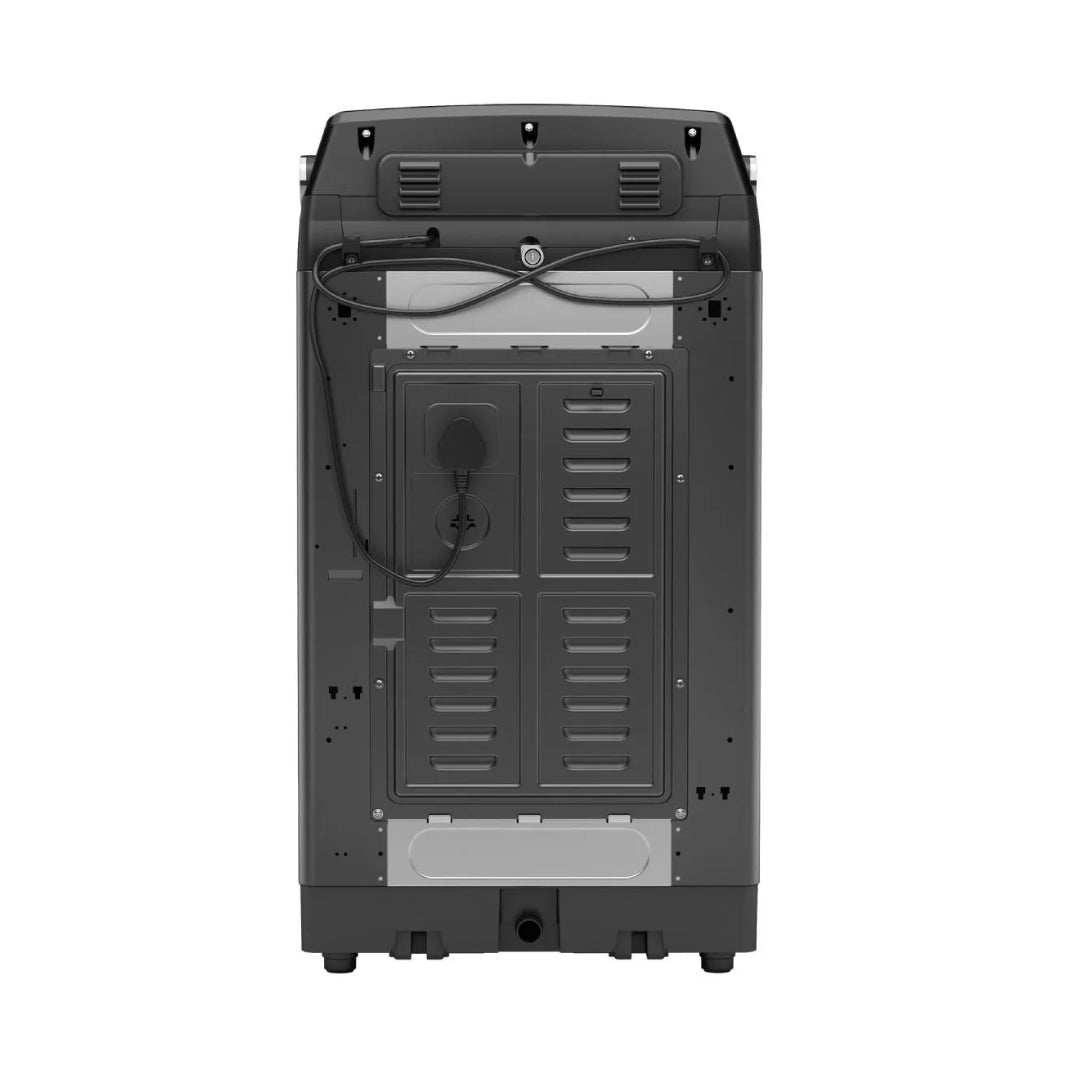 Lloyd GLWT955N50EB Fully Automatic Top Load Washing Machine 9.5 Kg - Ebony Black_Back View