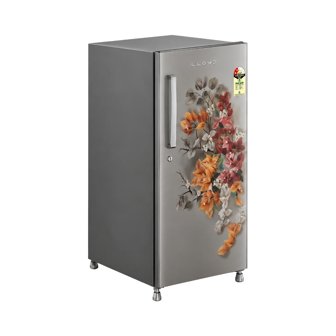 Llyod GLDG202ABSCF Single Door Refrigerator 185 L - Bougain Dusk Silver_2