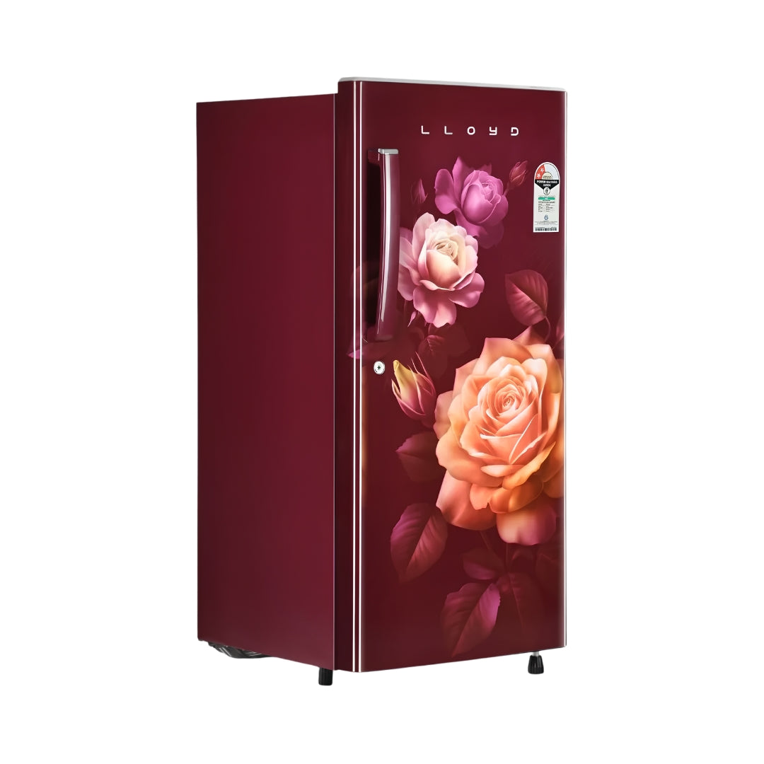 Llyod GLDG202AFWCF Single Door Refrigerator 185 L - Fluerish Wine_2