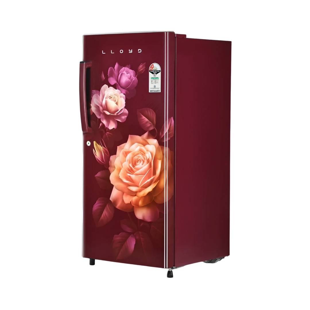Llyod GLDG202AFWCF Single Door Refrigerator 185 L - Fluerish Wine_3