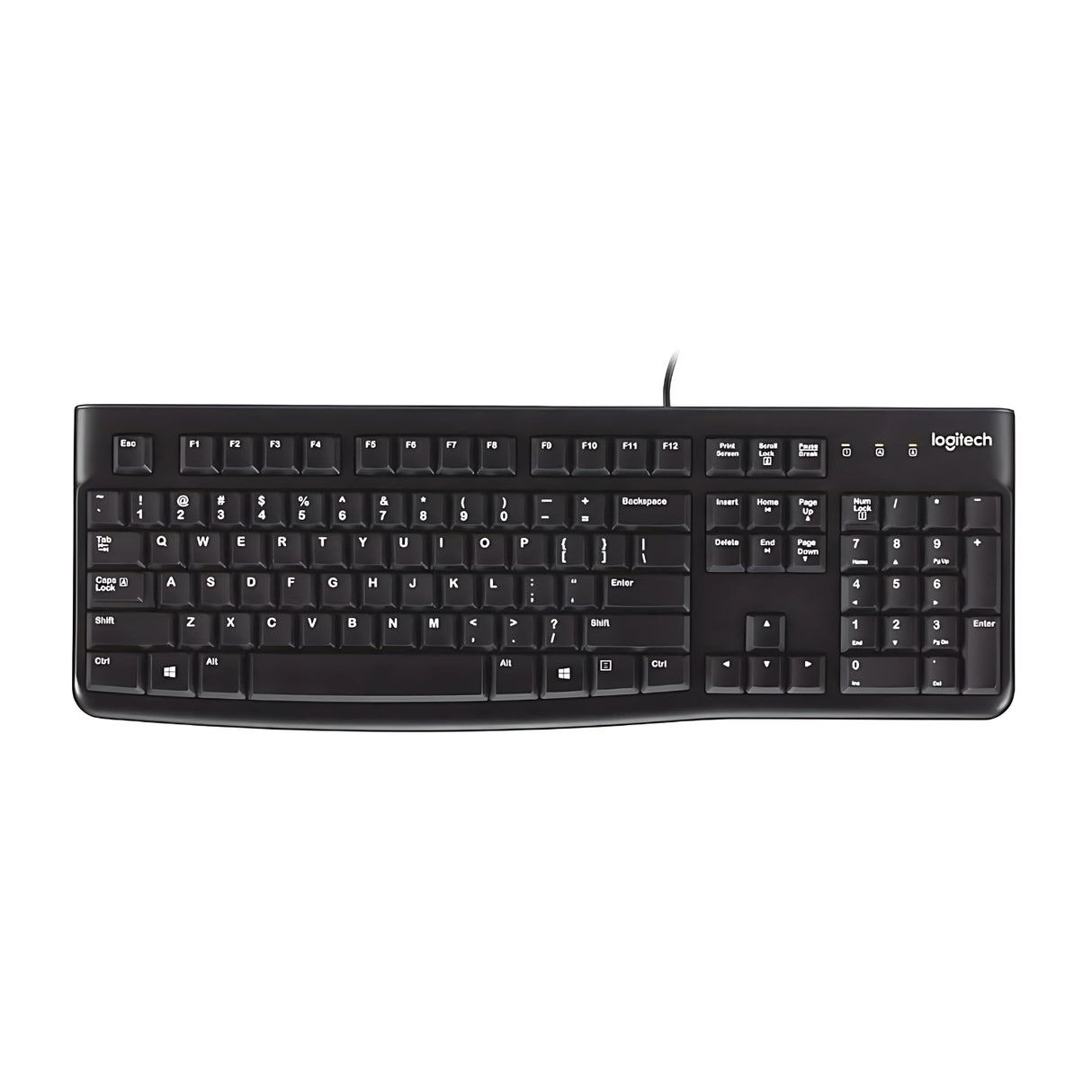 Logitech K120 Wired Keyboard - Black