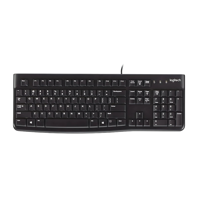 Logitech K120 Wired Keyboard - Black