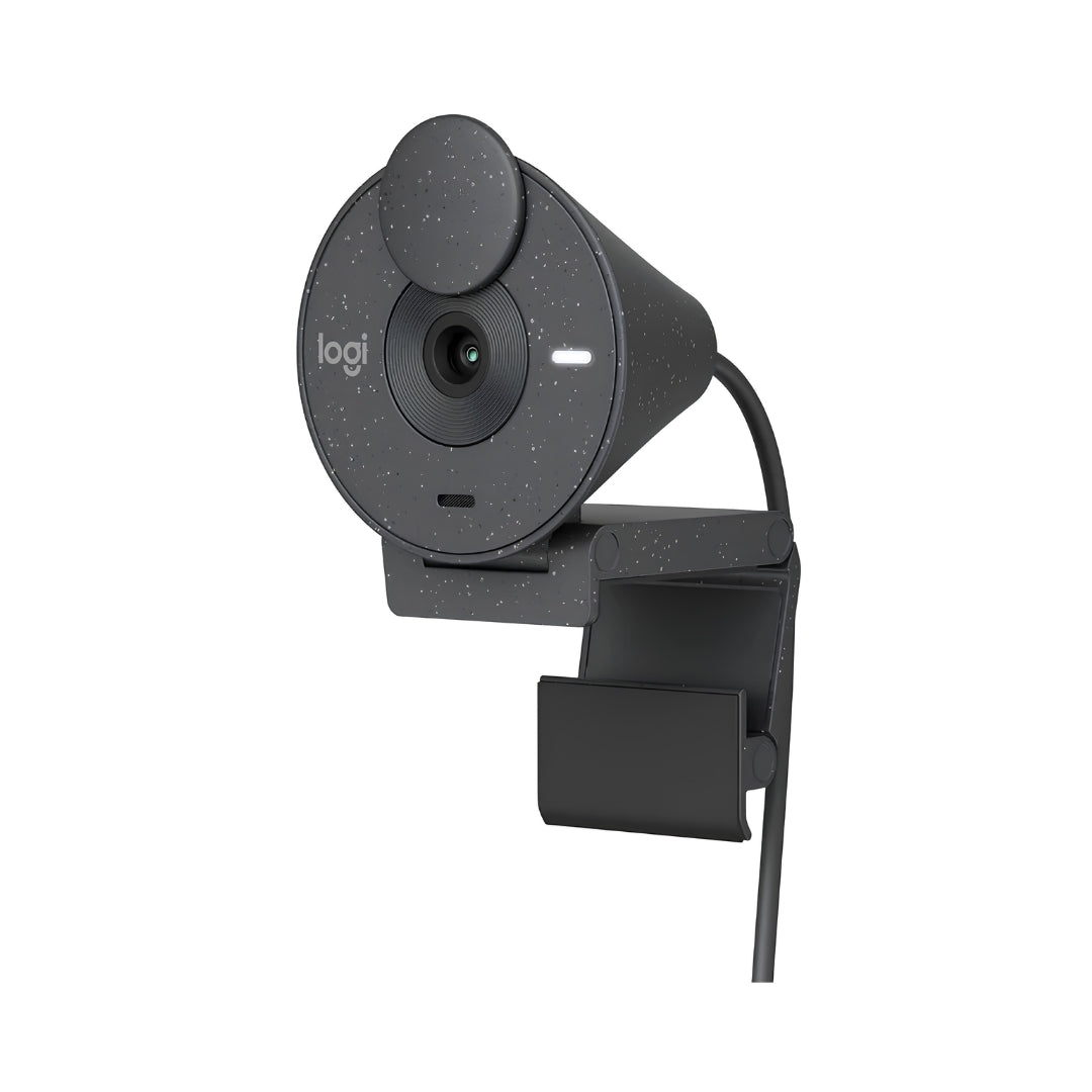 Logitech BRIO 300 Full HD 1080p Webcam - Graphite_FrontView