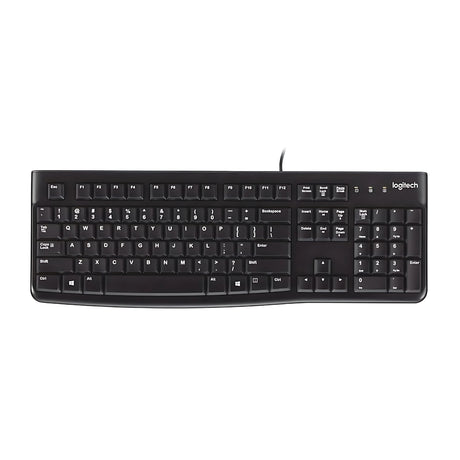 Logitech K120 Wired Keyboard - Black_1