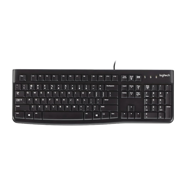 Logitech K120 Wired Keyboard - Black_1