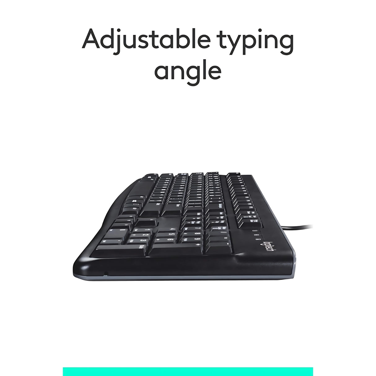 Logitech K120 Wired Keyboard - Black_4