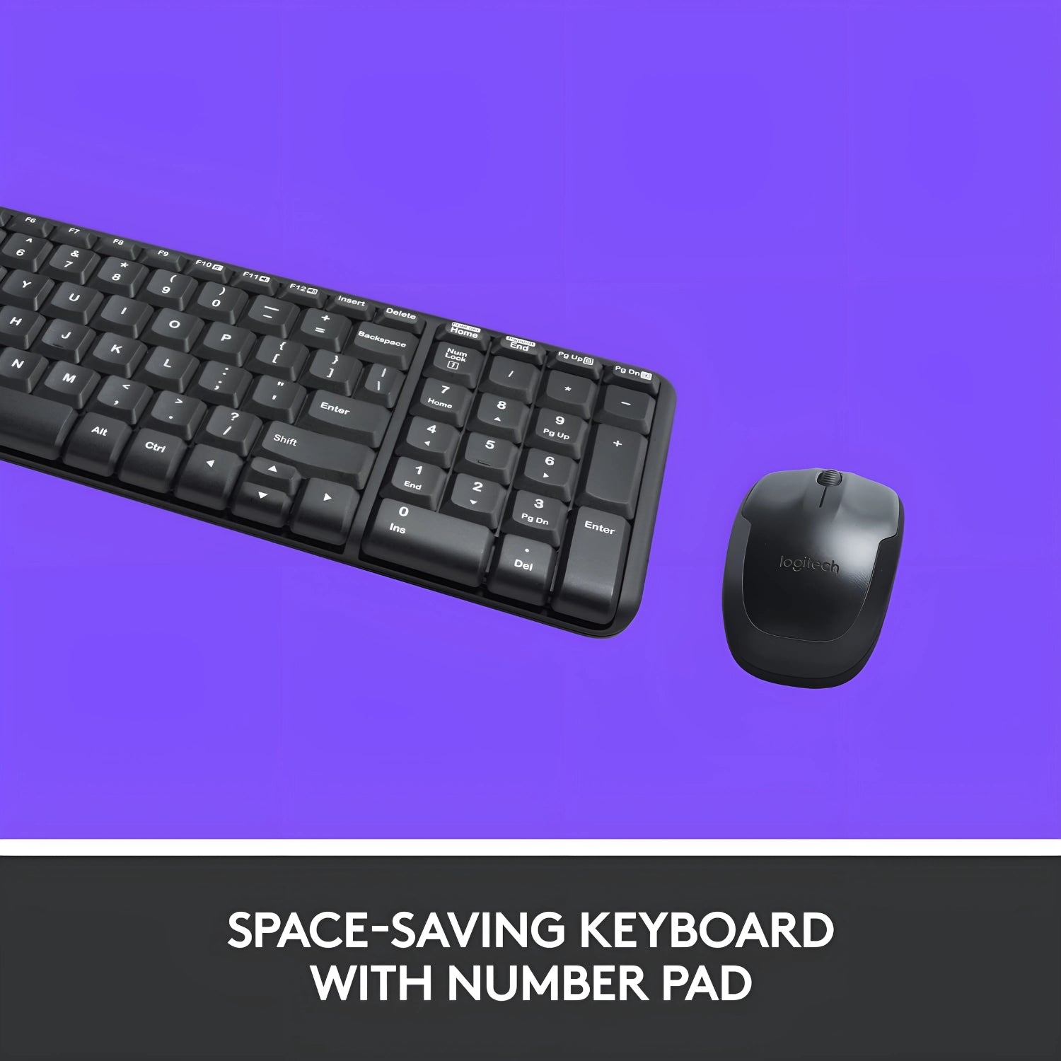Logitech MK220 Wireless Combo - Black_4