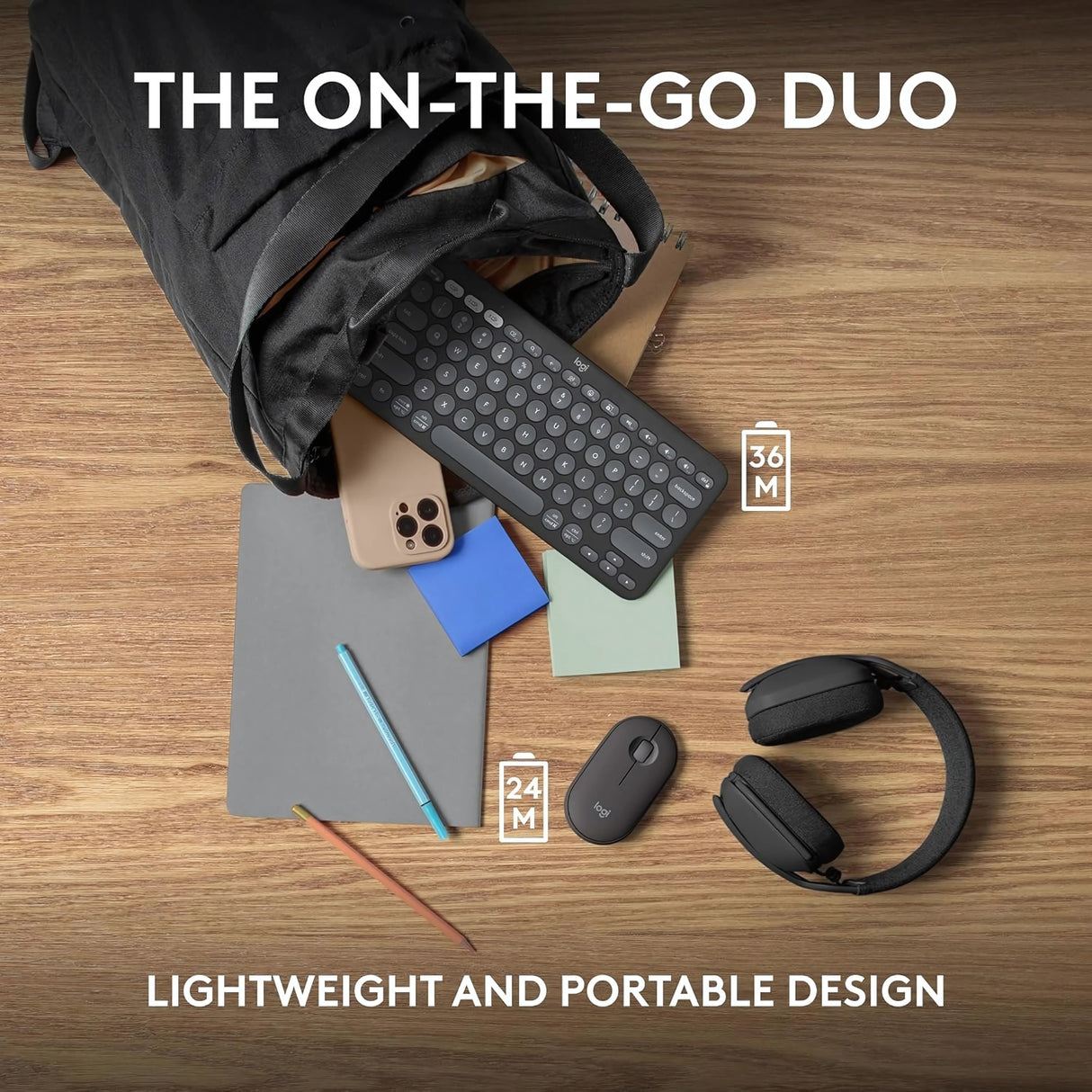 Logitech Pebble 2 Combo - Graphite_