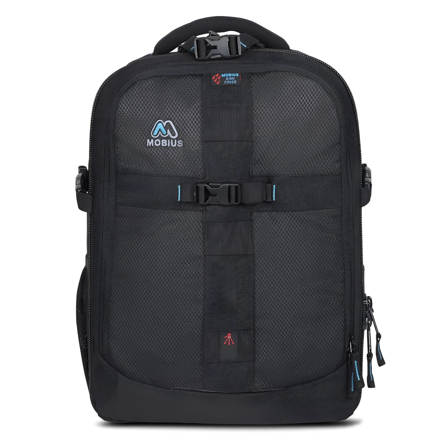 MOBIUS CAM SSS Trendsetter Mark 2 Backpack - Spacious Design Laptop Compartment Padded Straps Black
