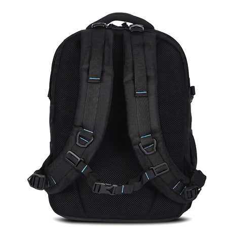MOBIUS CAM SSS Trendsetter Mark 2 Backpack - Spacious Design Laptop Compartment Padded Straps Black 2